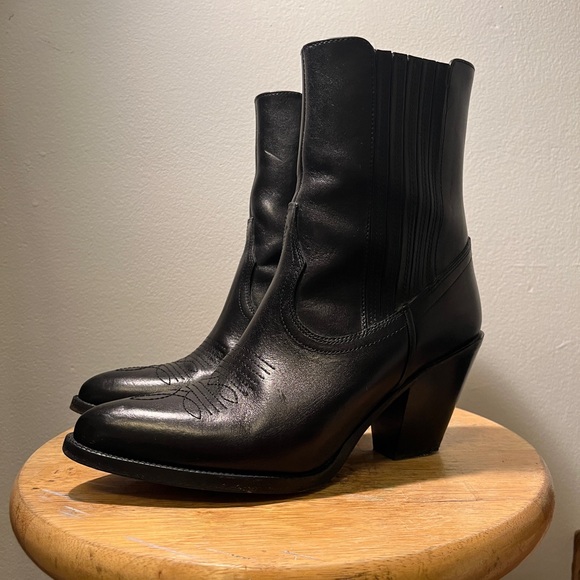 Ralph Lauren Lowrey cowboy boot - Picture 2 of 13